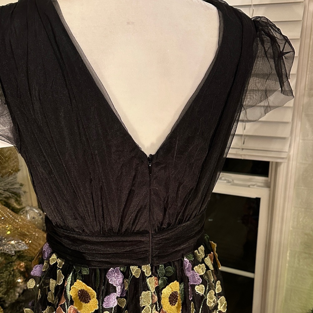 Floral Black Evening Dress by NY & C - Picture 9 of 12